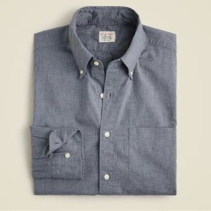 J.Crew Cotton Poplin Shirt - Gray. XXL
